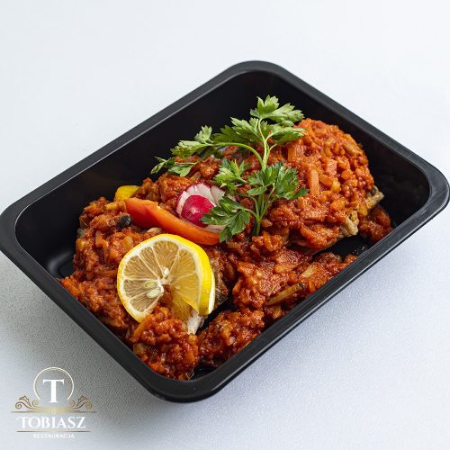 Ryba po grecku ( 5 porcji )